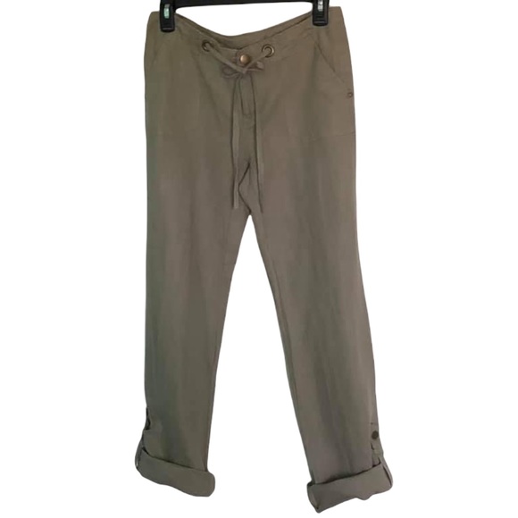 Cynthia Rowley Pants Beige Size 2 - Picture 5 of 5